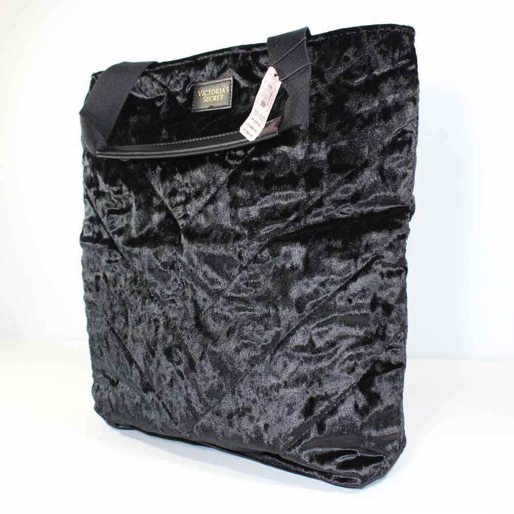 Victoria's Secret Velvet Tote Bag